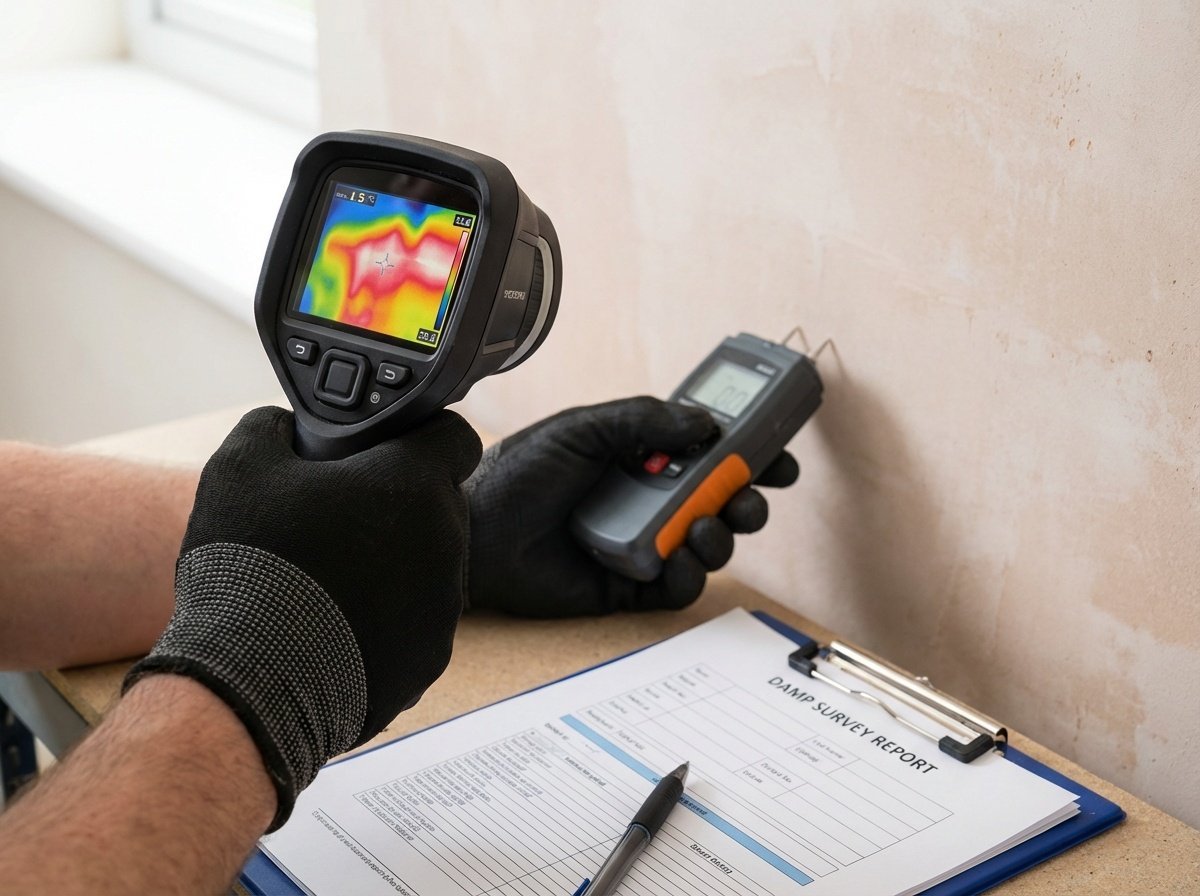 Professional surveying equipment used by RICS surveyors